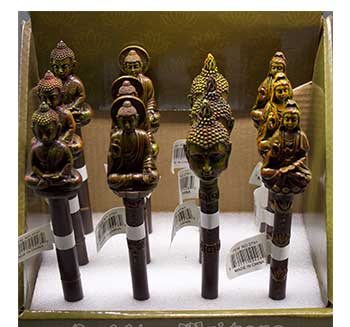 (set of 12) Buddha pens