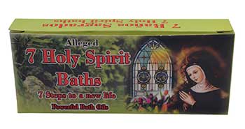 (set of 7) 7 Holy Spirit bath oils