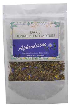 15gms Aphrodisiac smoking herb blends