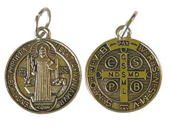 St Benedict amulet