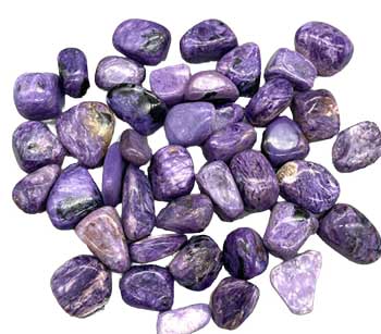 1 lb Charoite tumbled stones