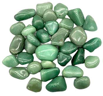 1 lb Adventurine, Green  tumbled stones