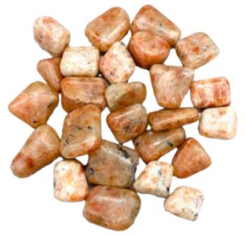 1 lb Natural Sunstone tumbled stones