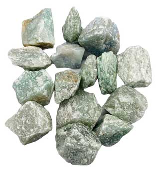 1 lb Aventurine, Green untumbled stones