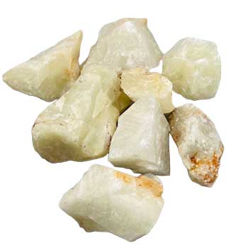 1 lb Quartz, Sulphur untumbled stones