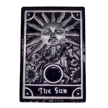 5" Sun Tarot burner