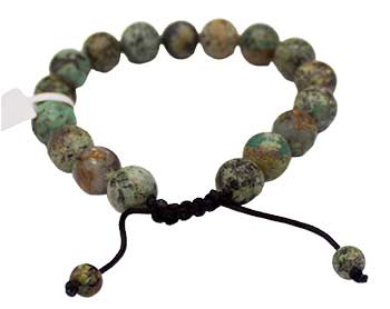 10mm Turquoise, African bracelet
