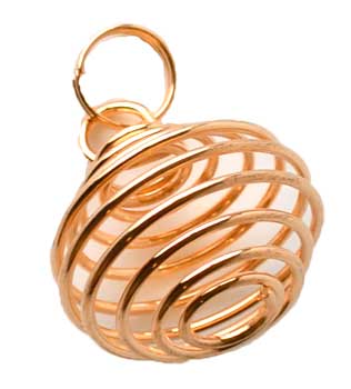(set of 24) 1" Copper Plated coil