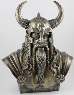 11" Odin Bust